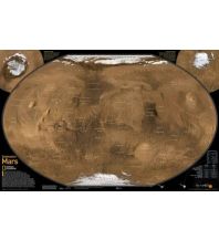 Poster und Wandkarten Destination Mars - The Red Planet National Geographic Society Maps
