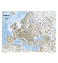 Poster und Wandkarten Europe classic 1:5.419.000 National Geographic Society Maps