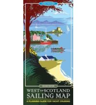 Seekarten Britische Inseln West of Scotland Sailing Map Rivers Publishing