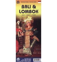 Road Maps International Travel Map ITM Bali - Lombok ITMB
