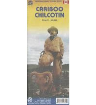 Straßenkarten Nord- und Mittelamerika ITMB Travel Map Cariboo, Chilcotin ITMB