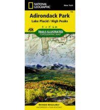 Straßenkarten 742 National Geographic Maps - Adirondack Park: Lake Placid National Geographic Society Maps