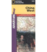 Road Maps China West National Geographic Society Maps