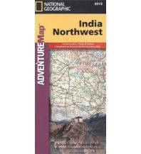 Straßenkarten India Northwest National Geographic Society Maps