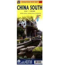 Straßenkarten Topographische Karte China South ITMB
