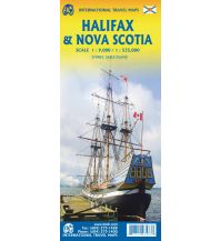 Road Maps Halifax & Nova Scotia (incl. Dartmouth) ITMB