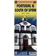 Straßenkarten International Travel Map ITM Topographische Karte Portugal ITMB