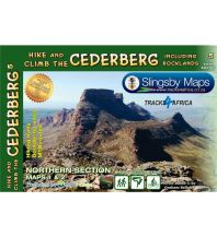 Wanderkarten Südafrika Hike and Climb the Cederberg 1:40.000 Slingsby