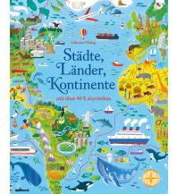 Children's Books and Games Städte, Länder, Kontinente Usborne Verlag