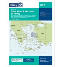 Imray Charts Imray Seekarte G28 - Nisos Khios & the Coast of Turkey 1:190.000 Imray, Laurie, Norie & Wilson Ltd.