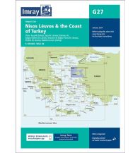 Imray Seekarten Imray Seekarte G27 - Nísos Lésvos & the Coast of Turkey 1:190.000 FB Imray Laurie Norie & Wilson