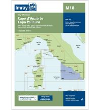 Imray Charts Imray Seekarte M18 - Capo d'Anzio to Capo Palinuro 1:325.000 Imray, Laurie, Norie & Wilson Ltd.