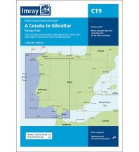 Imray Seekarten Imray Seekarte C19 - A Coruna to Gibraltar 1:825.000 FB Imray Laurie Norie & Wilson