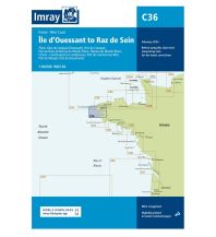 Imray Seekarten Imray Seekarte Chart C36 Frankreich- Île d'Ouessant to Raz de Seine 1:80.000 FB Imray Laurie Norie & Wilson