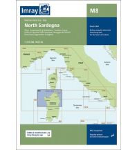 Imray Charts Imray Chart M8 - North Sardegna (Sardinien) 1:255.000 Imray, Laurie, Norie & Wilson Ltd.