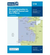 Imray Charts Imray Seekarte C18 - Western Approaches to the English Channel & Bay of Biscay 1:1.000.000 Imray, Laurie, Norie & Wilson Ltd.