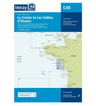 Imray Charts IMRAY Chart C40 - Le Croisic to Les Sables d'Olonne 1:110.000 Imray, Laurie, Norie & Wilson Ltd.