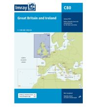 Imray Seekarten Imray Seekarte C80 - British Isles 1:1.500.000 FB Imray Laurie Norie & Wilson