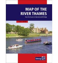 Imray Books Map of the River Thames, Imray FB Imray Laurie Norie & Wilson