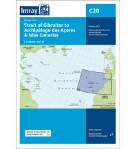 Imray Seekarten Spanien und Portugal Imray Seekarte C20 - Strait of Gibraltar to Archipélago dos Açores & Islas Canarias 1:2.500.000 FB Imray Laurie Norie & Wilson