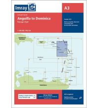 Imray Seekarten Anguilla to Dominica Passage Chart 1:400.000 FB Imray Laurie Norie & Wilson