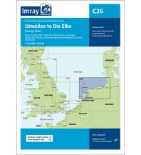 Seekarten Niederlande und Belgien Imray Chart C26, IJmuiden to Die Elbe 1:345.000 FB Imray Laurie Norie & Wilson
