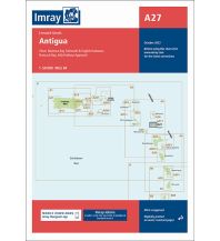 Nautical Charts Imray Seekarte A27 - Antigua 1:50.000 Imray, Laurie, Norie & Wilson Ltd.