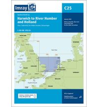 Seekarten Imray Seekarte C25 - Harwich to River Humber and Holland 1:340.000 FB Imray Laurie Norie & Wilson