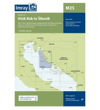 Imray Seekarten Imray Seekarte Kroatien M25 - Rab to Šibenik 1:220.000 FB Imray Laurie Norie & Wilson