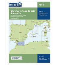 Imray Seekarten Imray Seekarte Spanien - M11 Gibraltar to Cabo de Gata and Morocco 1:440.000 FB Imray Laurie Norie & Wilson
