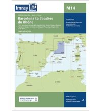 Imray Seekarten Imray Seekarte M14 - Barcelona to Bouches du Rhône 1:440.000 FB Imray Laurie Norie & Wilson