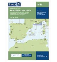 Imray Seekarten Imray Seekarte Frankreich M15 - Marseille to San Remo 1:325.000 FB Imray Laurie Norie & Wilson