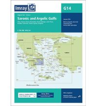 Imray Seekarten Imray Seekarte G14, Saronic and Argolic Gulfs 1:190.000 FB Imray Laurie Norie & Wilson