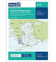Imray Seekarten Imray Seekarte G15, Southern Peloponnisos 1:190.000 FB Imray Laurie Norie & Wilson