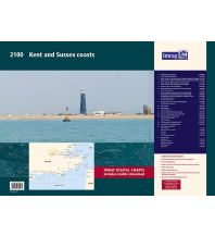 Imray Charts 2100 Kent and Sussex Coasts, Imray Chart Pack FB Imray Laurie Norie & Wilson