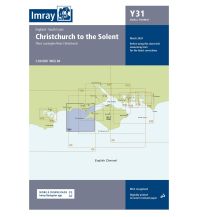 Imray Charts Y31 Christchurch to the Solent (Small Format), Imray Chart FB Imray Laurie Norie & Wilson