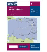 Imray Seekarten Karibik Imray Seekarte 1 - Eastern Caribbean 1:1.800.000 FB Imray Laurie Norie & Wilson