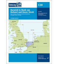 Nautik Harwich to Hoek van Holland and Dover Strait 1:200.000 FB Imray Laurie Norie & Wilson