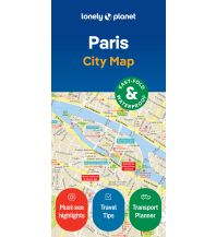 City Maps Lonely Planet Cityplan - Paris Lonely Planet Publications