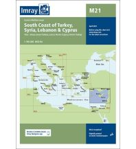 Imray Charts Imray Seekarte M21 - South Coast of Turkey, Syria, Lebanon and Cyprus 1:785.000 Imray, Laurie, Norie & Wilson Ltd.