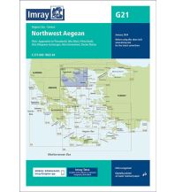 Imray Charts Imray Seekarte Griechenland - G21 Northwest Aegean Sea 1:275.000 Imray, Laurie, Norie & Wilson Ltd.