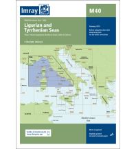 Seekarten Italien Imray Seekarte Italien/Frankreich M40 - Ligurian and Tyrrhenian Seas 1:950.000 FB Imray Laurie Norie & Wilson