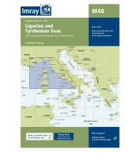 Imray Charts Imray Seekarte Italien/Frankreich M40 - Ligurian and Tyrrhenian Seas 1:950.000 Imray, Laurie, Norie & Wilson Ltd.