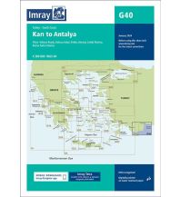 Imray Charts Imray Seekarte - G40 Kas to Antalya 1:200.000 Imray, Laurie, Norie & Wilson Ltd.