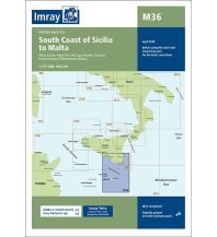 Imray Charts Imray Seekarte M36 - South Coast of Sicilia to Malta 1:100.000 Imray, Laurie, Norie & Wilson Ltd.
