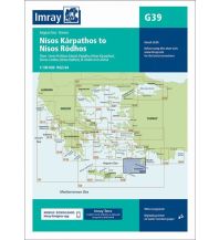 Imray Seekarten Imray Seekarte G39 - Nisos Karpathos to Nisos Rhodos 1:190.000 FB Imray Laurie Norie & Wilson