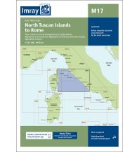 Seekarten Italien Imray Seekarte M17 - North Tuscan Islands to Rome 1:325 000 FB Imray Laurie Norie & Wilson