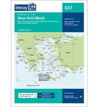 Imray Seekarten Imray Seekarte Griechenland - G37 Nisos Kriti (West) / Kreta West 1:190.000 FB Imray Laurie Norie & Wilson