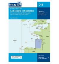 Imray Seekarten Imray Seekarte C42 - La Rochelle to Santander 1:350.000 FB Imray Laurie Norie & Wilson
