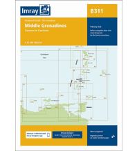 Imray Seekarten Imray Seekarte B311 - Middle Grenadines 1:32.500 FB Imray Laurie Norie & Wilson